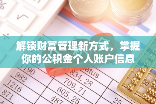 儋州解锁财富管理新方式，掌握你的公积金个人账户信息