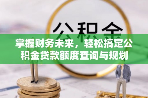 儋州掌握财务未来，轻松搞定公积金贷款额度查询与规划