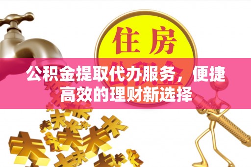 儋州公积金提取代办服务，便捷高效的理财新选择