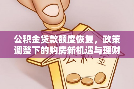 儋州公积金贷款额度恢复，政策调整下的购房新机遇与理财规划