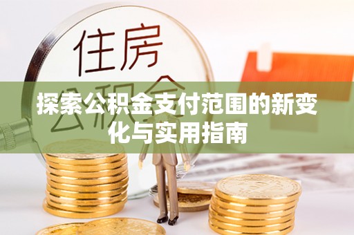儋州探索公积金支付范围的新变化与实用指南