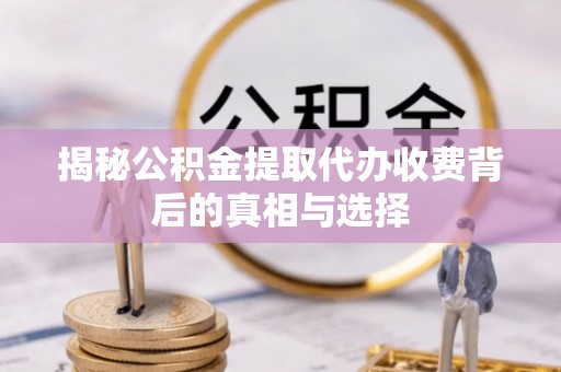 儋州揭秘公积金提取代办收费背后的真相与选择