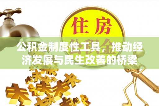儋州公积金制度性工具，推动经济发展与民生改善的桥梁