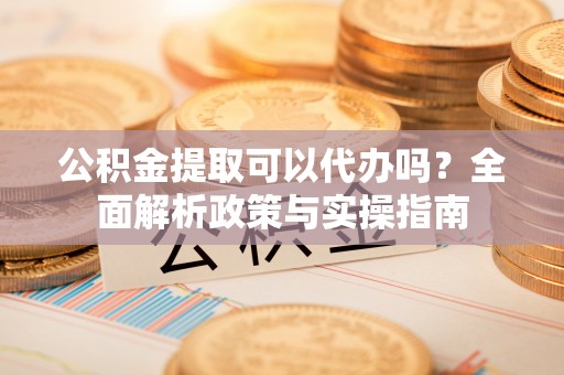 儋州公积金提取可以代办吗？全面解析政策与实操指南