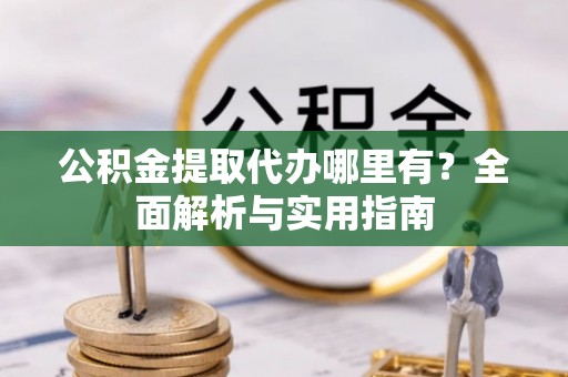 儋州公积金提取代办哪里有？全面解析与实用指南
