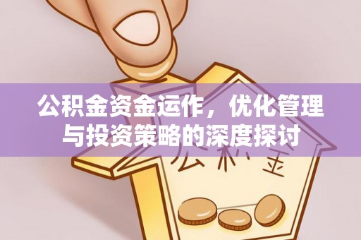儋州公积金资金运作，优化管理与投资策略的深度探讨