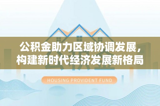 儋州公积金助力区域协调发展，构建新时代经济发展新格局