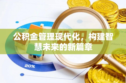 儋州公积金管理现代化，构建智慧未来的新篇章