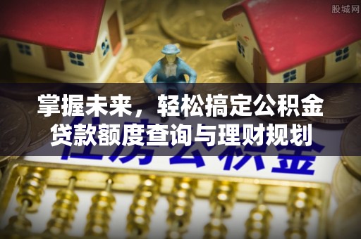 儋州掌握未来，轻松搞定公积金贷款额度查询与理财规划