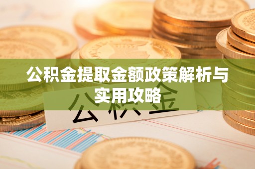 儋州公积金提取金额政策解析与实用攻略