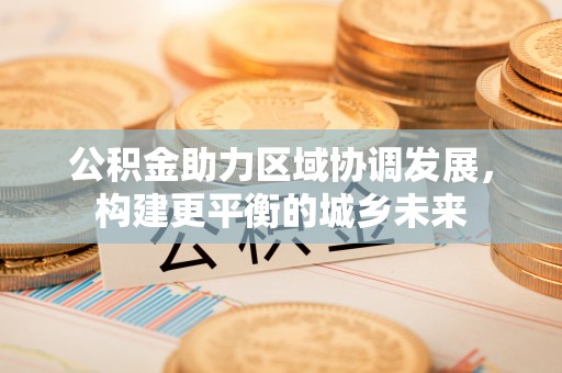 儋州公积金助力区域协调发展，构建更平衡的城乡未来