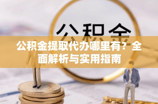 儋州公积金提取代办哪里有？全面解析与实用指南