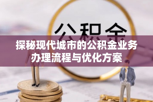 儋州探秘现代城市的公积金业务办理流程与优化方案