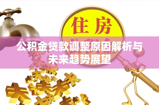 儋州公积金贷款调整原因解析与未来趋势展望