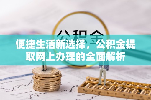 儋州便捷生活新选择，公积金提取网上办理的全面解析