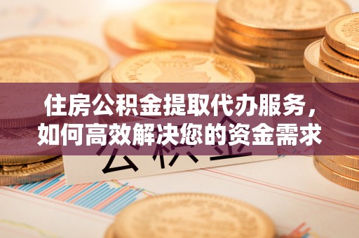 儋州住房公积金提取代办服务，如何高效解决您的资金需求