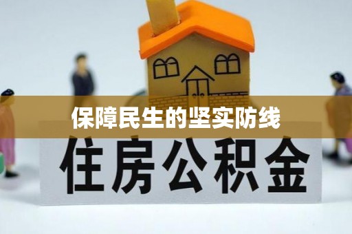 儋州保障民生的坚实防线