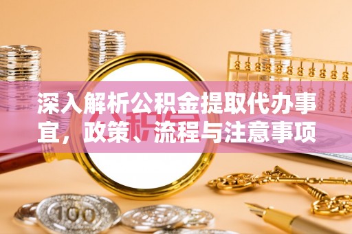 儋州深入解析公积金提取代办事宜，政策、流程与注意事项全攻略