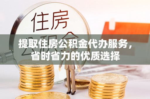 儋州提取住房公积金代办服务，省时省力的优质选择