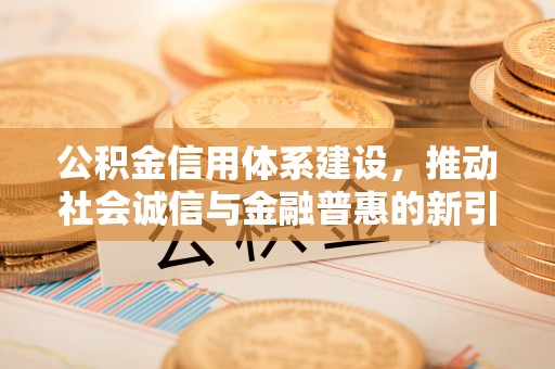 儋州公积金信用体系建设，推动社会诚信与金融普惠的新引擎