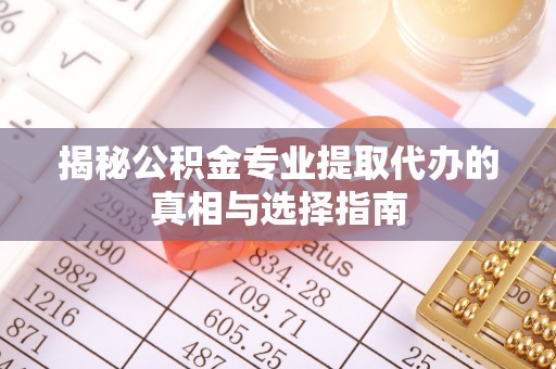 儋州揭秘公积金专业提取代办的真相与选择指南