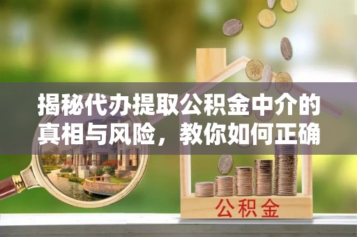 儋州揭秘代办提取公积金中介的真相与风险，教你如何正确操作