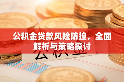 儋州公积金贷款风险防控，全面解析与策略探讨