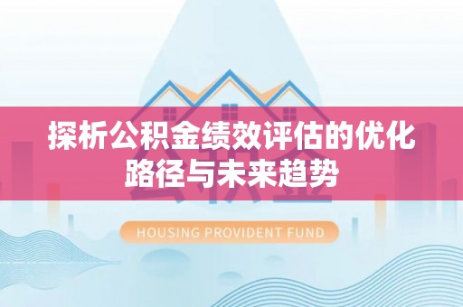 儋州探析公积金绩效评估的优化路径与未来趋势