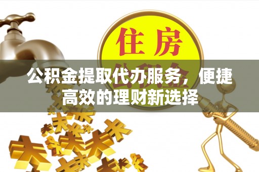 儋州公积金提取代办服务，便捷高效的理财新选择