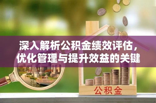 儋州深入解析公积金绩效评估，优化管理与提升效益的关键路径