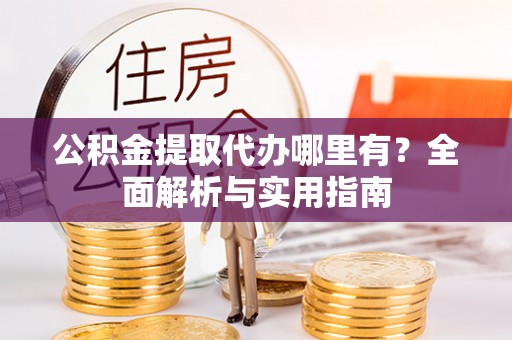 儋州公积金提取代办哪里有？全面解析与实用指南