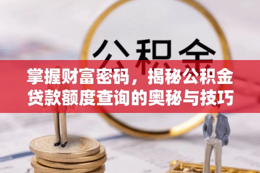 儋州掌握财富密码，揭秘公积金贷款额度查询的奥秘与技巧