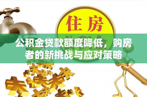 儋州公积金贷款额度降低，购房者的新挑战与应对策略