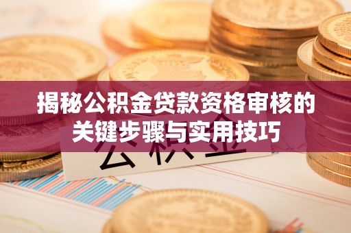 儋州揭秘公积金贷款资格审核的关键步骤与实用技巧
