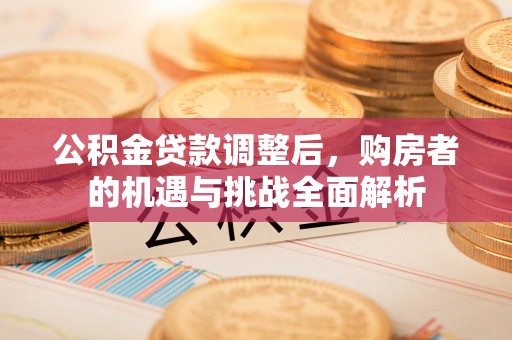 儋州公积金贷款调整后，购房者的机遇与挑战全面解析
