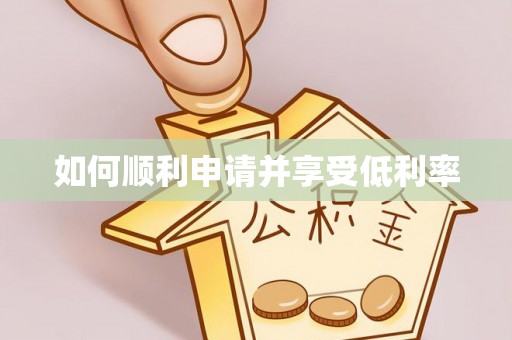 儋州如何顺利申请并享受低利率
